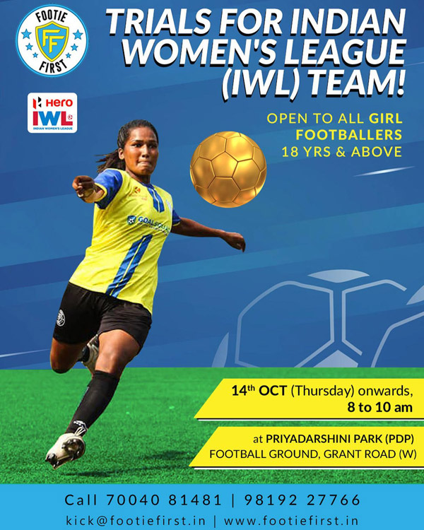 Read more about the article Footie First – Indian Woman’s League Trials, Mumbai