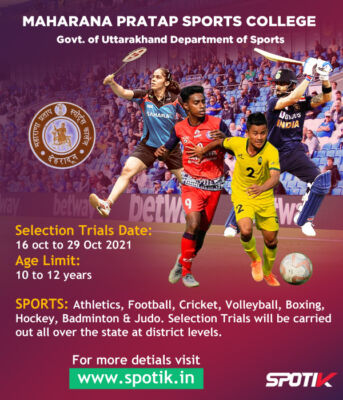 Read more about the article Uttarakhand Department of Sports, Selection Trials