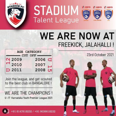 Read more about the article Stadium FC Talent Hunt League, Bengaluru