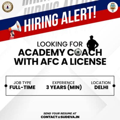 Read more about the article Sudeva FC Hiring AFC A License Coach