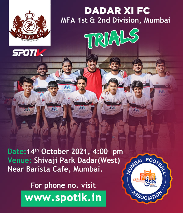 You are currently viewing Dadar XI FC Trials, Mumbai