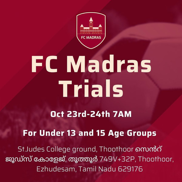 FC Madras Trials