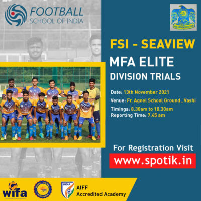 Read more about the article Football School Of India Mumbai Trials