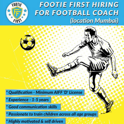 Read more about the article Footie First India Hiring Football Coach