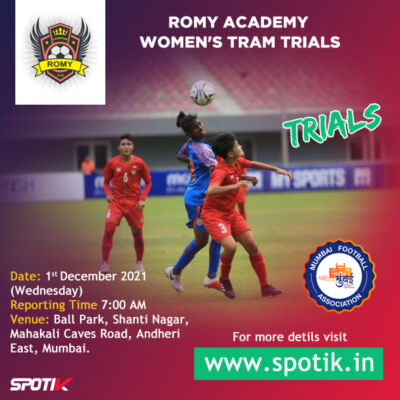 Read more about the article ROMY Academy Women’s Team Trials, Mumbai