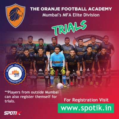 Read more about the article The Oranje FC Senior Men’s Team Trials, Mumbai