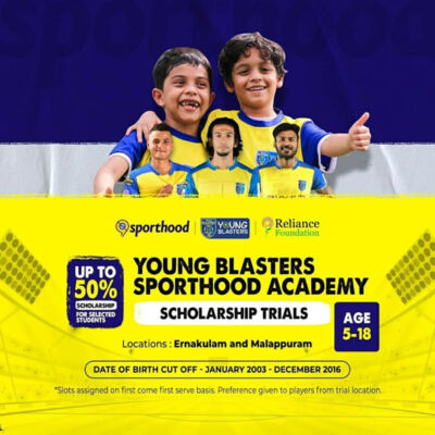 Read more about the article Sporthood football Academy Scholarship Trials at Ernakulam & Malappuram.
