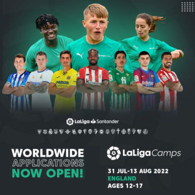 Read more about the article LaLiga Camps, Worldwide Application Open Now