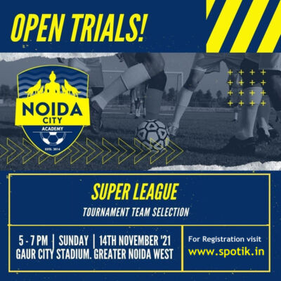 Read more about the article Noida City FC Senior Team Trials