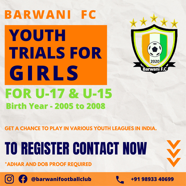 You are currently viewing Barwani FC Youth Trials, Madhya Pradesh