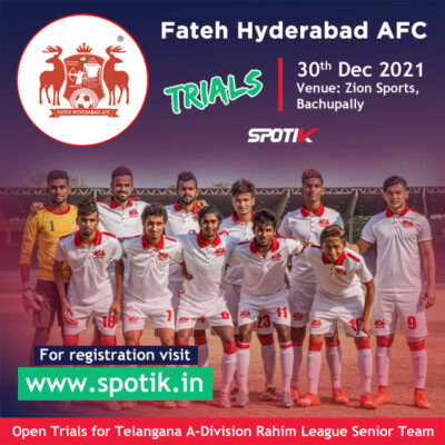 Read more about the article Fateh Hyderabad Senior Team Trials, Telangana