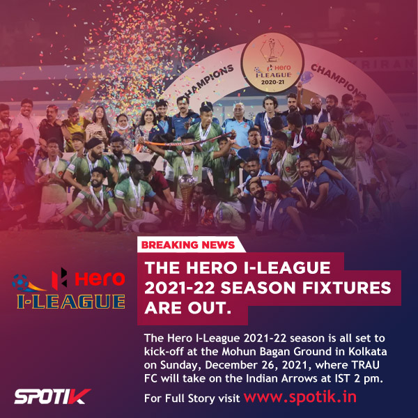 Read more about the article Hero I-League 2021-22 Fixtures are out.