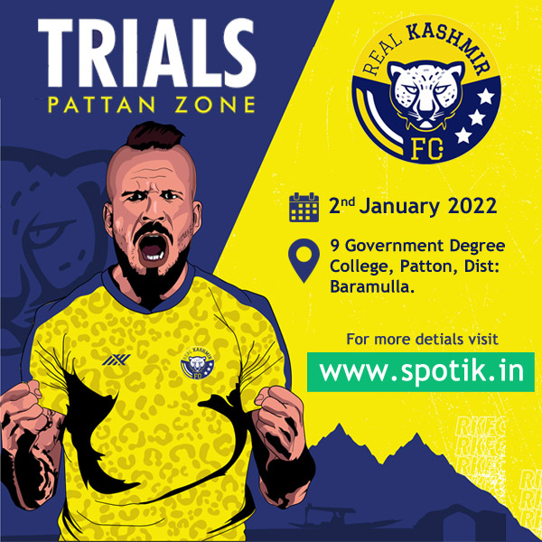 Read more about the article Real Kashmir FC Youth Trials, Baramulla