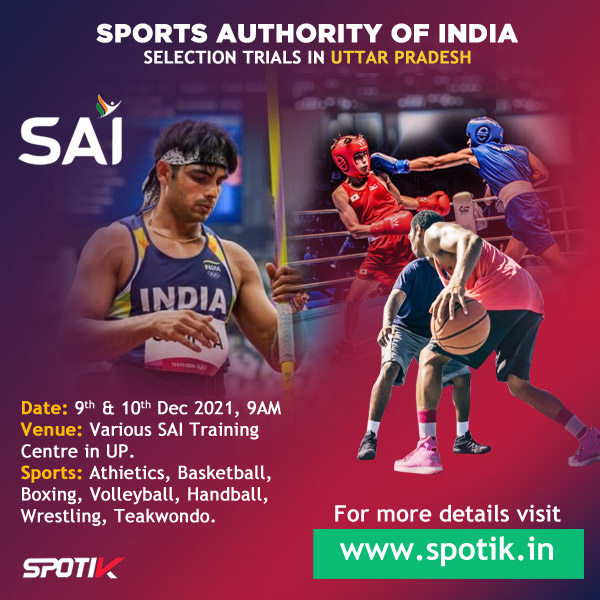 Read more about the article Sports Authority of India Selection Trials, Uttar Pradesh