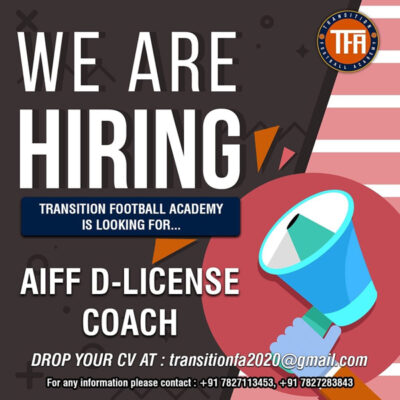 Read more about the article Transition football Academy Hiring Football Coach.