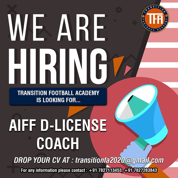 You are currently viewing Transition football Academy Hiring Football Coach.