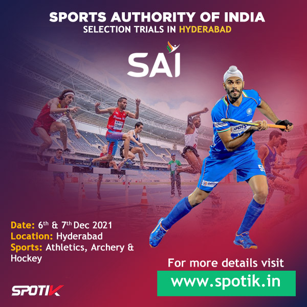 Read more about the article Sports Authority of India Hyderabad Selection Trials