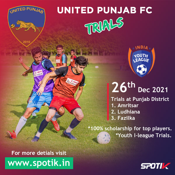 You are currently viewing United Punjab FC Youth I-league Selection Trials, Punjab