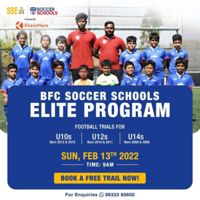 Read more about the article Bengaluru FC Elite Youth Football Trials, Mumbai.