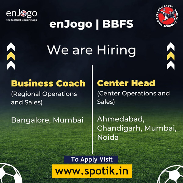 You are currently viewing Bhaichung Bhutia Football Schools Hiring Center Head.