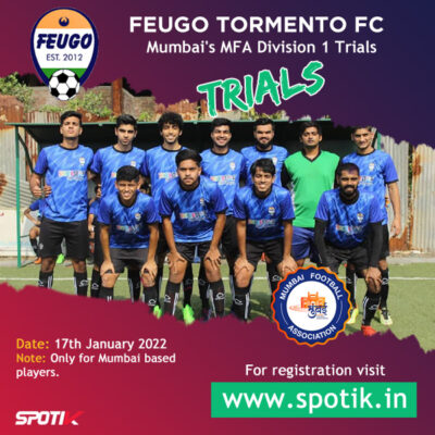Read more about the article Feugo Tormento FC Senior Team Mumbai Trials
