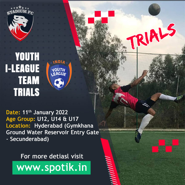 Read more about the article Stadium FC Youth I-League Trials, Hyderabad