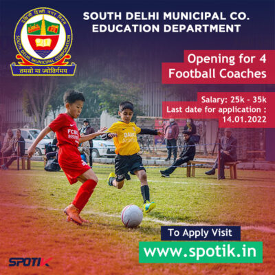 Read more about the article Football Coaches Opening – New Delhi