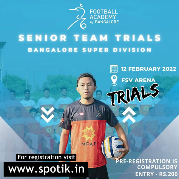 Read more about the article FAB  – Senior team trials for Bangalore Super Division