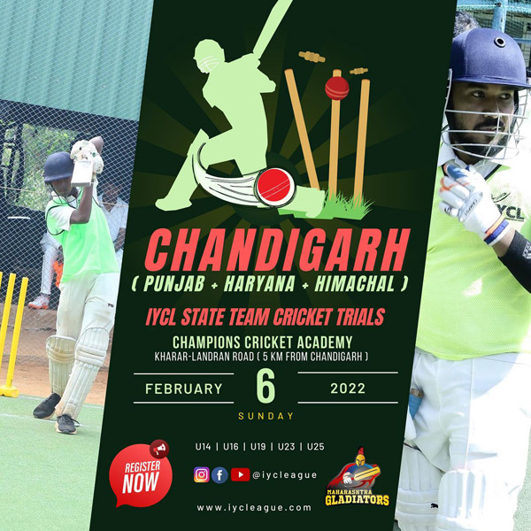 Read more about the article IYC League Cricket Team Selection Trials, Chandigarh