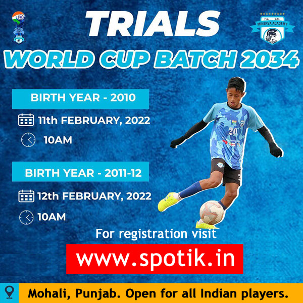 You are currently viewing Minerva Academy Football World Cup Batch Trials.