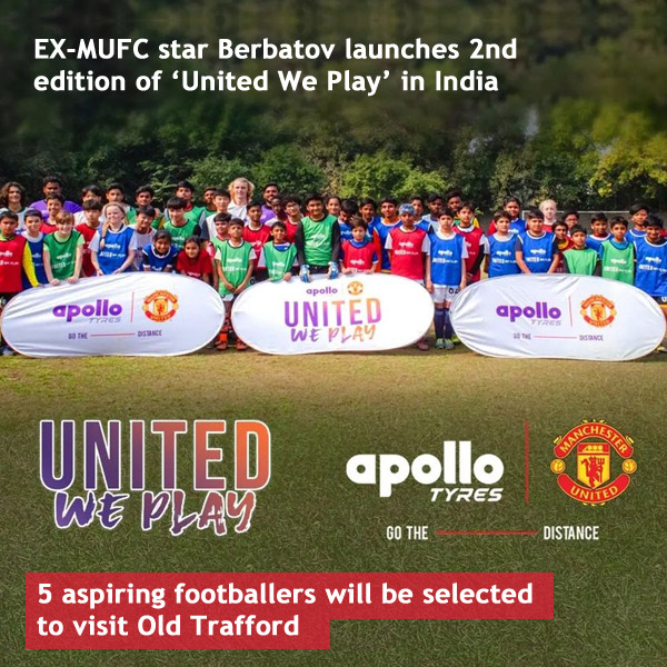 You are currently viewing EX-MUFC star Berbatov launches 2nd edition of ‘United We Play’ in India