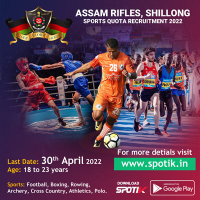 Read more about the article Assam Rifles Sports Quota Recruitment 2022