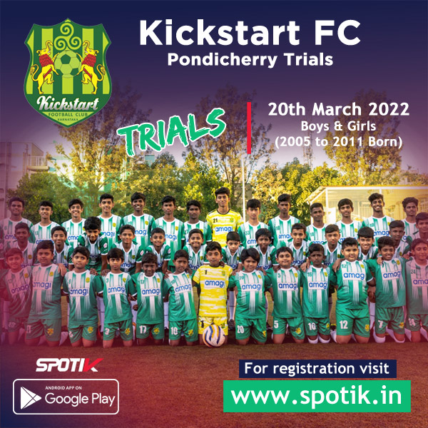 You are currently viewing Kickstart FC Trials, Pondicherry.