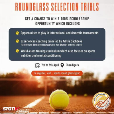 Read more about the article Roundglass offers 20 tennis scholarship, All India