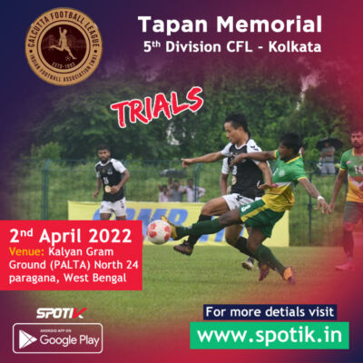 Read more about the article Tapan Memorial Trials, Kolkata