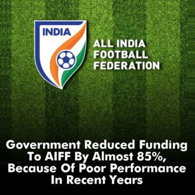 Read more about the article Govt slashes AIFF funding by more than half due to ‘poor performance,’ says report