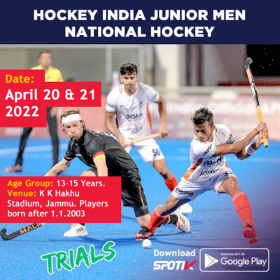 Read more about the article Hockey Junior Men Trials, Jammu and Kashmir.