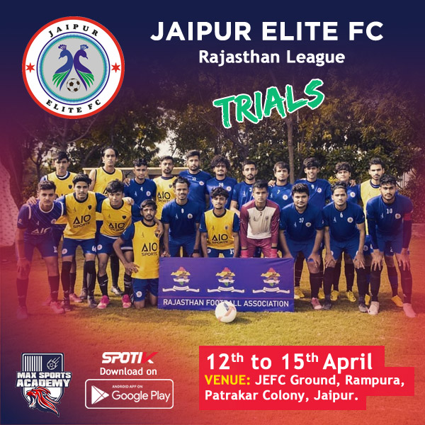 You are currently viewing Jaipur Elite FC R-League Trials.