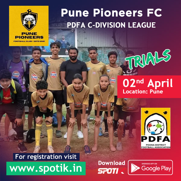 You are currently viewing Pune Pioneers Football Club Trials.