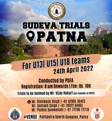 Read more about the article Sudeva FC Trials, Patna.