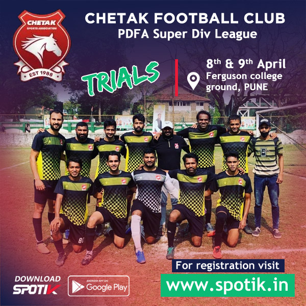 You are currently viewing Chetak Football Club Trials, Pune