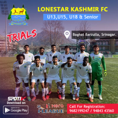 Read more about the article LoneStar Kashmir FC Trials, Srinagar
