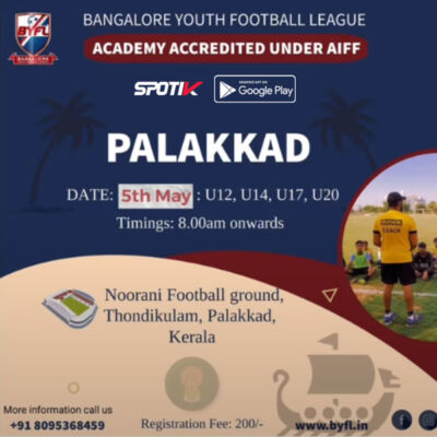 Read more about the article BYFL Football Trials, Kerala