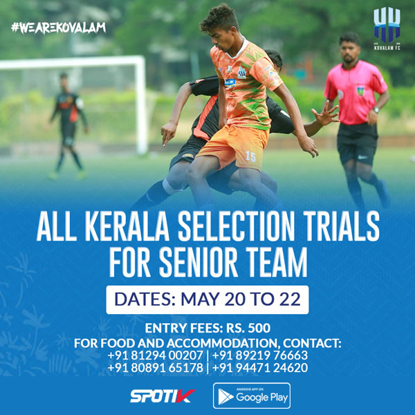 Read more about the article Kovalam FC Kerala Premier League Trials
