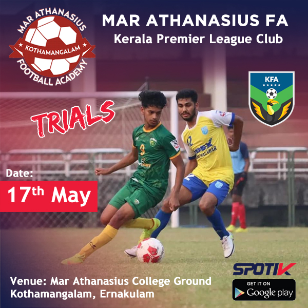 You are currently viewing MAR Athanasius College Football Team Trials, Kerala