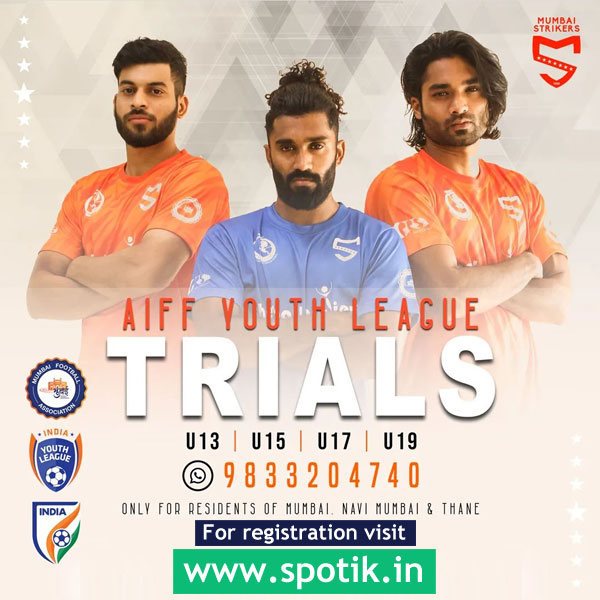 You are currently viewing Mumbai Strikers AIFF Youth League Trials.
