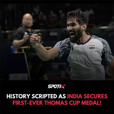 Read more about the article Thomas Cup: India Men Through to Semis for the 1st Time in 43 Years, Secure a Medal.
