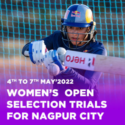 Read more about the article Womenâ€™s Cricket open Selection Trials for Nagpur City.