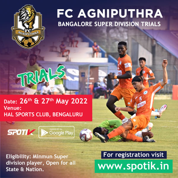 Read more about the article FC  Agniputhra Trials for Bangalore Super Division.
