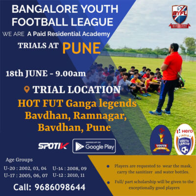 Read more about the article BYFL Football Academy Trials, Pune